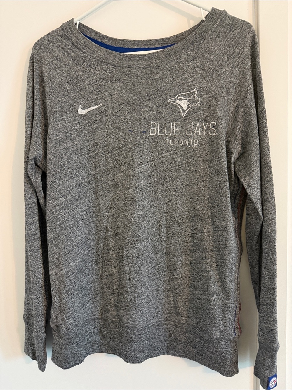 Nike Toronto Blue Jays crew neck pullover - - women’s small